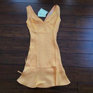 BNWT Peppermayo mango silk dress